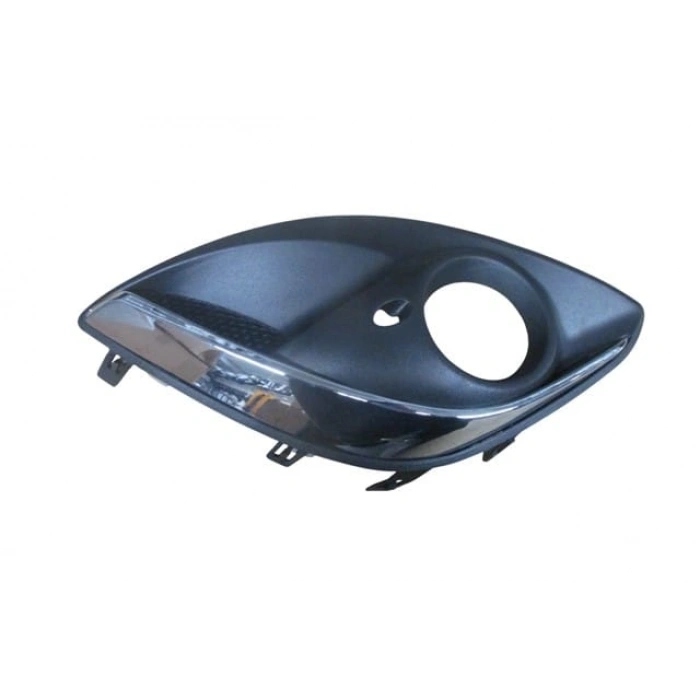 OPEL CORSA- D- 11/14; SİS LAMBA KAPAĞI SAĞ SİYAH/NİKELAJ ÇITALI SİS DELİKLİ (TW)