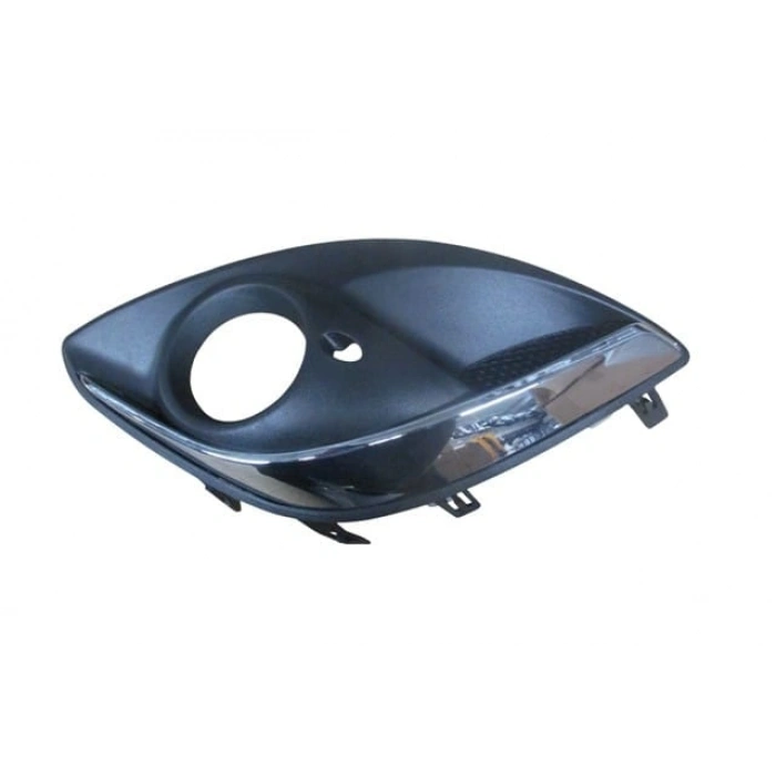 OPEL CORSA- D- 11/14; SİS LAMBA KAPAĞI SOL SİYAH/NİKELAJ ÇITALI SİS DELİKLİ (TW)