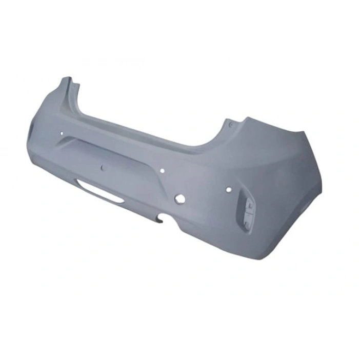 OPEL CORSA- F- 20/23; ARKA TAMPON ASTARLI GRİ (4 SENSÖR DELİKLİ) (TW)