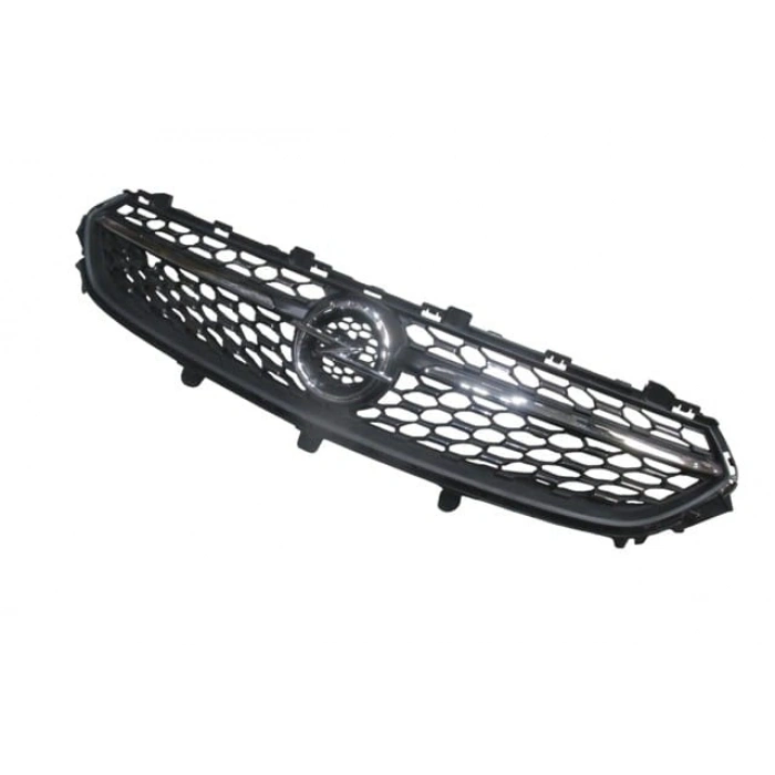 OPEL CORSA- F- 20/23; ÖN PANJUR SİYAH NİKELAJ ÇITALI ARMALI (ELEGANCE) (TW)