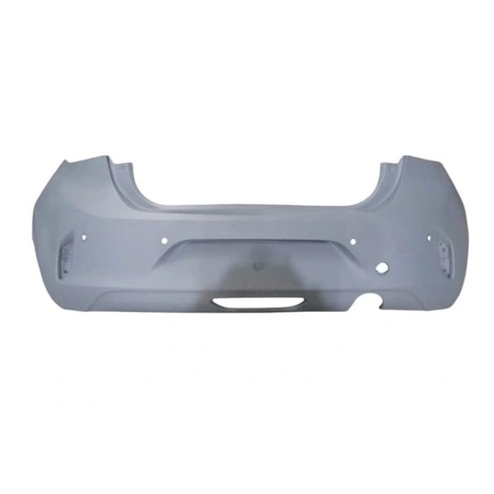 OPEL CORSA- F- 24/25; ARKA TAMPON ASTARLI GRİ(4 SENSÖR DELİKLİ) (TW)