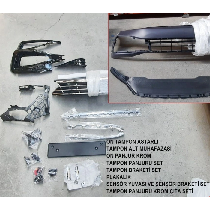 PASSAT 2015- İÇİN B8.5 2020- RLİNE ÖN TAMPON SET
