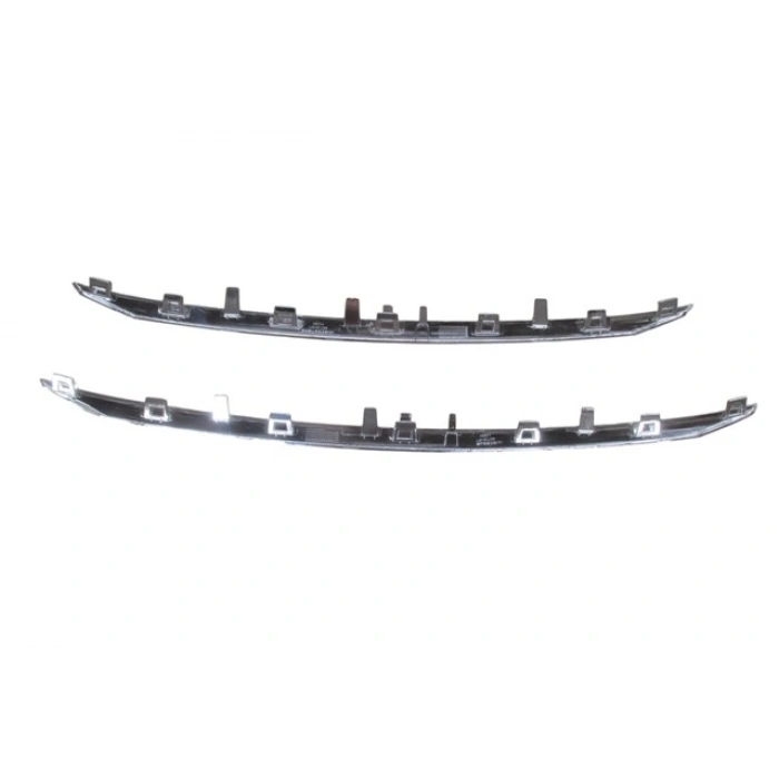 PEUGEOT 2008- 13/16; ÖN PANJUR ÇITASI SET 2 PARÇA ALT/ÜST NİKELAJLI (TW)