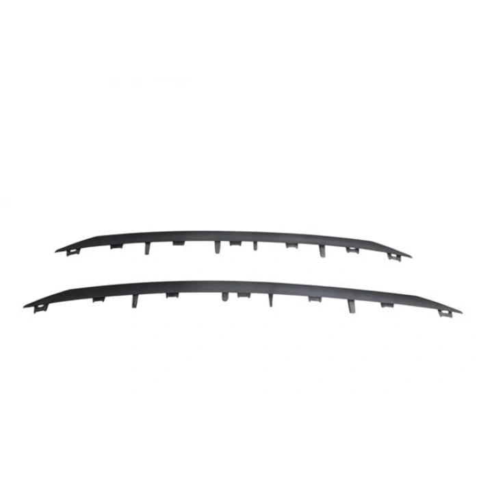 PEUGEOT 2008- 13/16; ÖN PANJUR ÇITASI SET 2 PARÇA ALT/ÜST SİYAH (TYG)