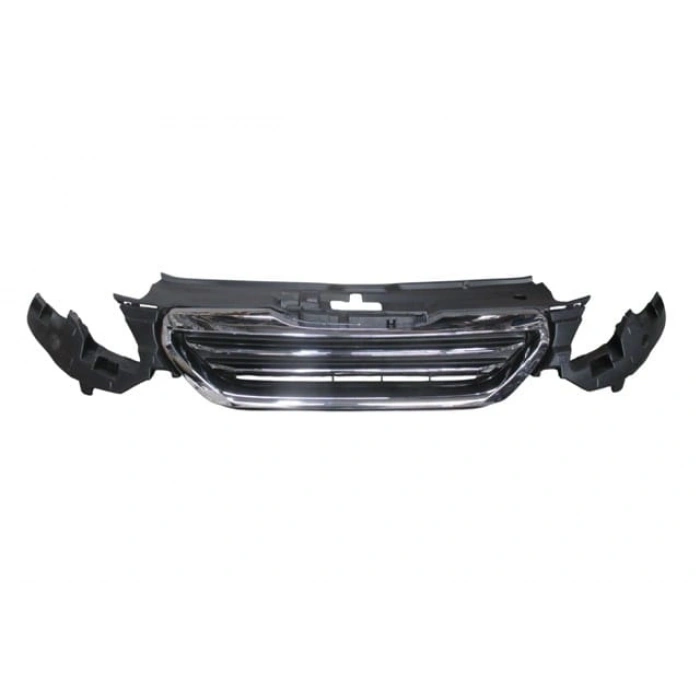 PEUGEOT 2008- 13/16; ÖN PANJUR SİYAH (NİKELAJ ÇERÇEVELİ) (TW)