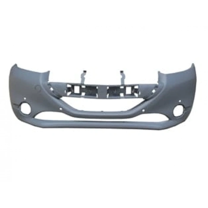 PEUGEOT 208- 12/15; ÖN TAMPON (ASTARLI SİS DELİKLİ/SENSÖR DELİKLİ) (TYG)