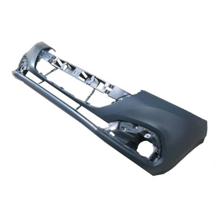 PEUGEOT 208- 16/20; ÖN TAMPON SİYAH SİS DELİKLİ/SENSÖR DELİKSİZ/ÇEKİ KAPAKLI (TW)