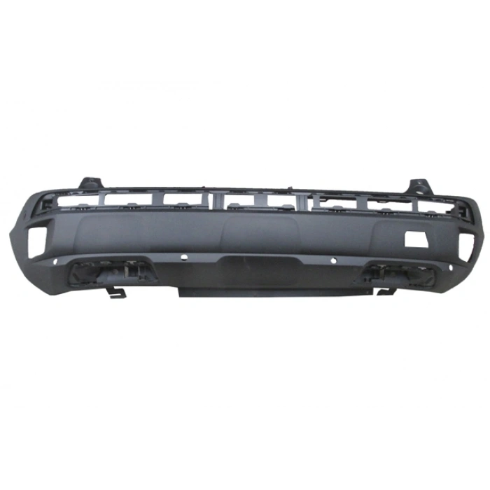 PEUGEOT 3008- 17/20; ARKA TAMPON SİYAH (SENSÖR DELİKLİ)