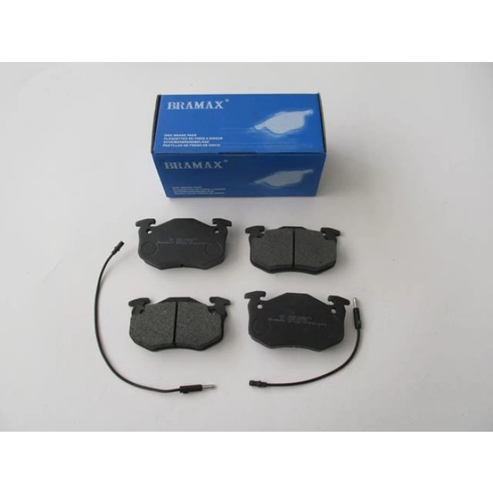 PEUGEOT 306- SD/HB- 93/96; ARKA FREN BALATASI (2 KABLOLU)(DİSK) (105X54,9X11)(BRAMAX)