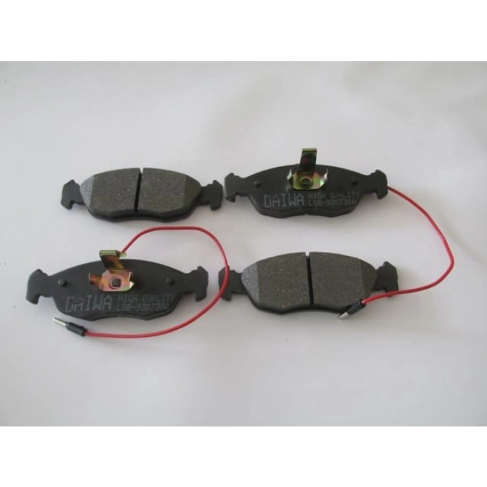 PEUGEOT 306- SD/HB- 97/00; ÖN FREN BALATASI (2 KABLOLU)(DİSK) (141,4X47,5X16/140,2X47,9X16) (BRA