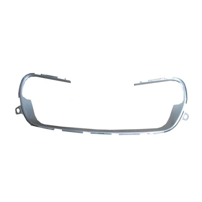 PEUGEOT 308- 11/13; ÖN TAMPON PANJURU ÇERÇEVESİ GÜMÜŞ GRİ (LM)