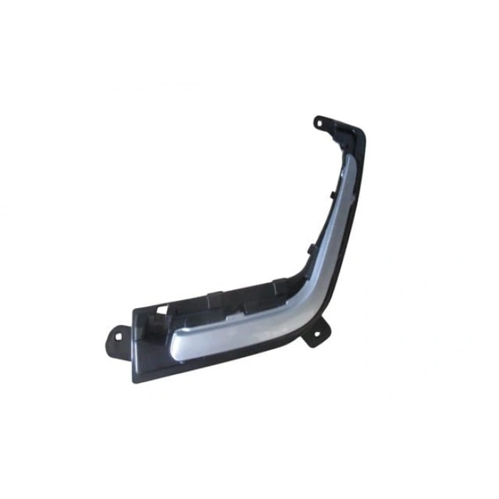 PEUGEOT 308- 11/13; SİS LAMBA ÇERÇEVESİ SAĞ SİYAH/ÇITASI GÜMÜŞ GRİ (LM)