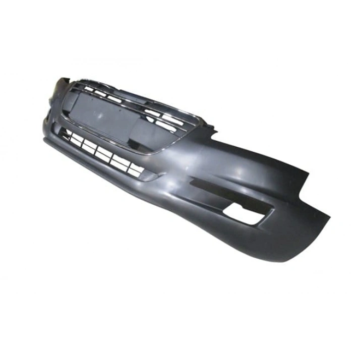 PEUGEOT 508- 11/14; ÖN TAMPON SİYAH PANJURLU KOMPLE/ÇEKİ KAPAKLI/BRAKETLİ (TW)