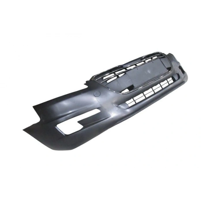 PEUGEOT 508- 11/14; ÖN TAMPON SİYAH PANJURLU KOMPLE/ÇEKİ KAPAKLI/BRAKETLİ (TW)