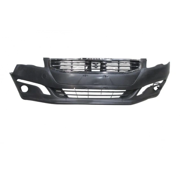 PEUGEOT 508- 14/17; ÖN TAMPON SİYAH PANJURLU KOMPLE/BRAKETLİ (TW)