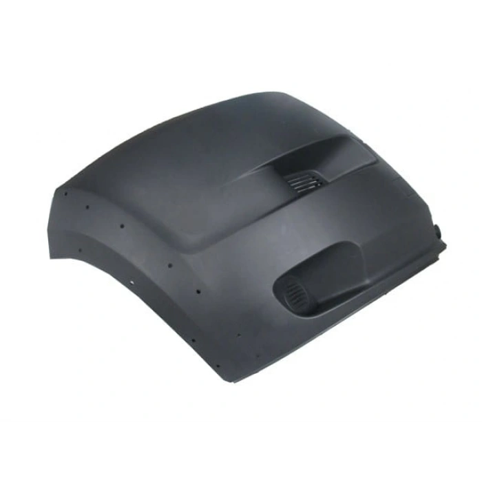 PEUGEOT BOXER- 07/13; ÖN TAMPON UCU SAĞ SİYAH (SİS DELİKSİZ/DODİK DELİKLİ)