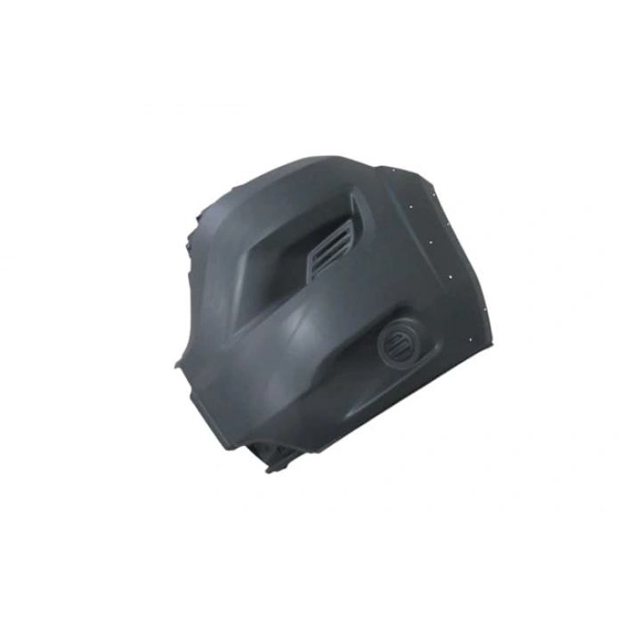 PEUGEOT BOXER- 14/24; ÖN TAMPON UCU SOL GRİ (SİS DELİKSİZ) (DODİK DELİKLİ)