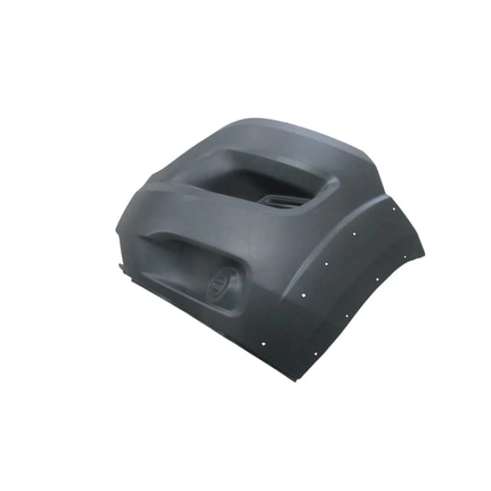 PEUGEOT BOXER- 14/24; ÖN TAMPON UCU SOL GRİ (SİS DELİKSİZ) (DODİK DELİKLİ)