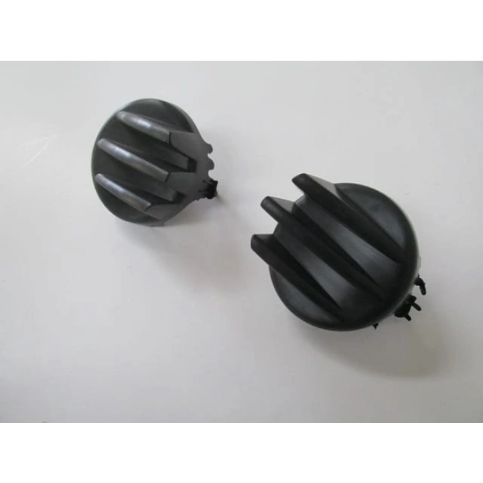 PEUGEOT EXPERT- 07/09; SİS LAMBA KAPAĞI SİYAH SAĞ/SOL SET (2 PARÇA) (ITALYA)