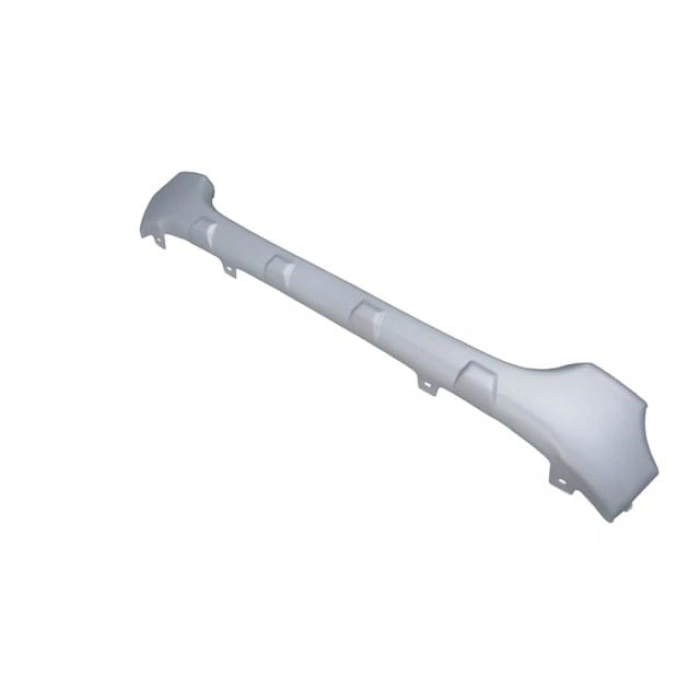 PEUGEOT PARTNER- TEPEE- 10/18; ÖN TAMPON ALT KORUMA PLASTİĞİ (TAMPON BANDI) (GÜMÜŞ GRİ)