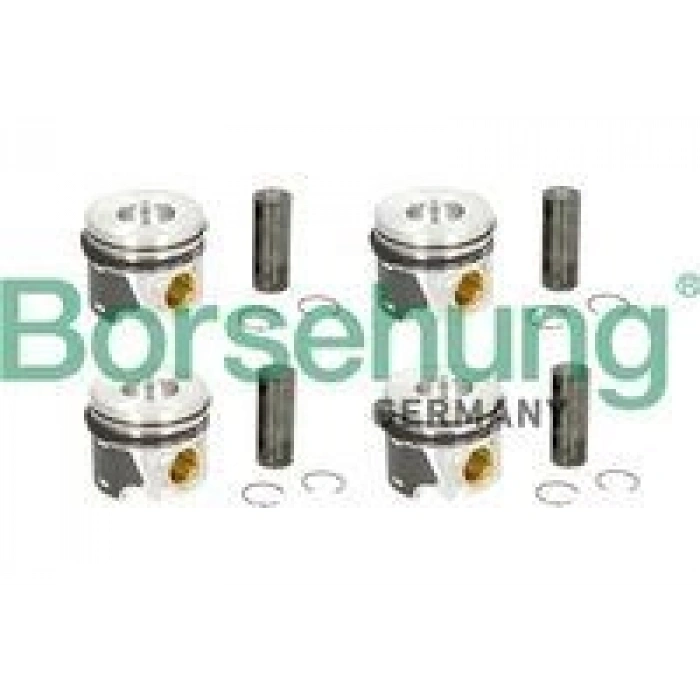 PİSTON+SEGMAN (STD) CADDY-JETTA-PASSAT 2.0 TDI R1