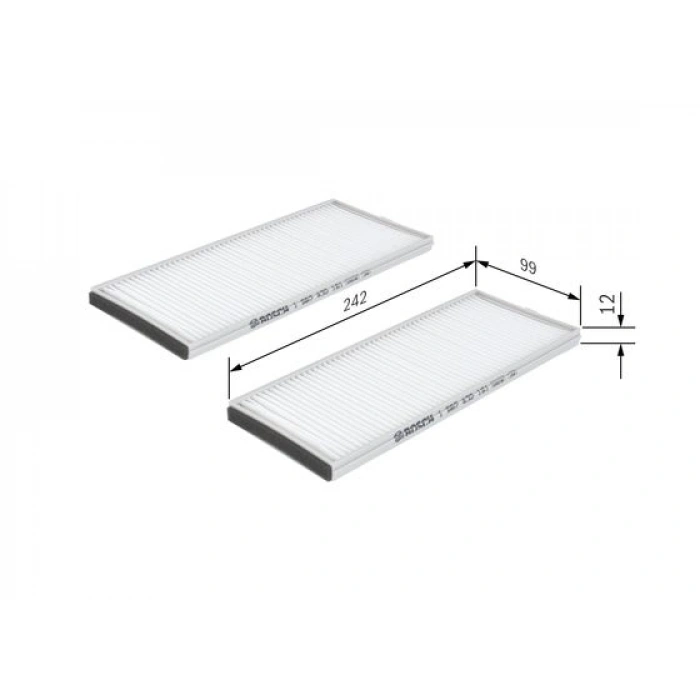 POLEN FİLTRESİ ACCENT ADMIRE 0306 GETZ 00 ÇİFTLİ