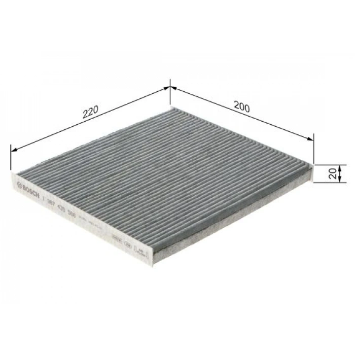 POLEN FILTRESI . COROLLA (E12) : AVENSIS (T25) 03-08 : COROLLA VERSO (R1) 04-08 1.4:1.6:1.4 D4D 02-06