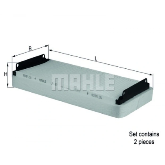 POLEN FILTRESI E942LI-2 ÇIFTLI W202-210-220 BM 95-06