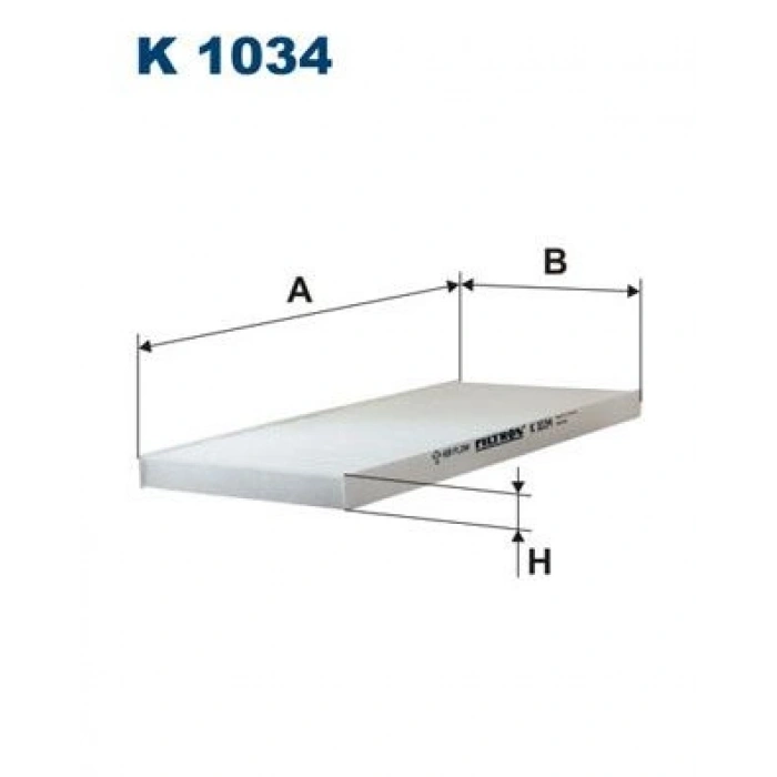 POLEN FİLTRESİ ULYSSE 02 SCUDO 96 / PHEDRA 02 / 807 02 EXPERT 00 / C8 02 JUMPY 00