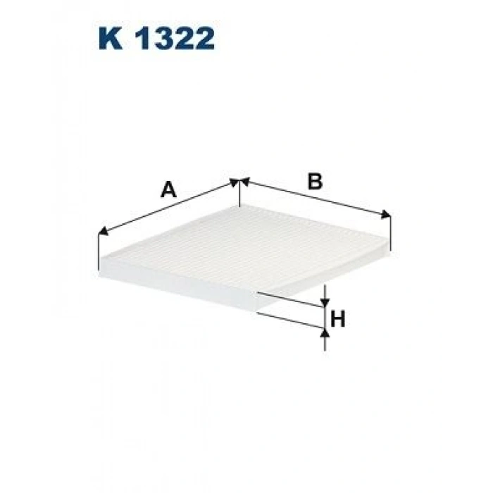 POLEN FİLTRESİ FIAT 500L 0.9 1.4 1.3D 1.6D 12KAMPANYALI