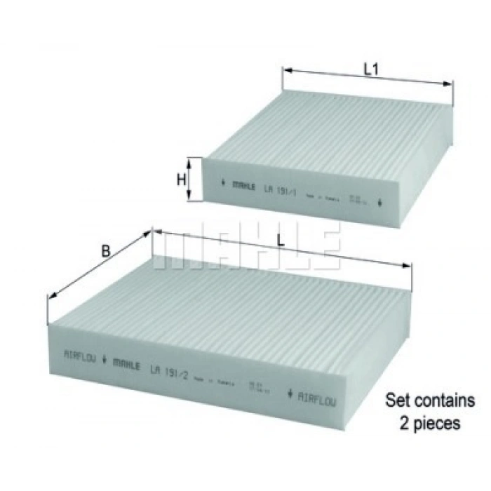 POLEN FILTRESI (KARBONLU) 207 B.M 07-