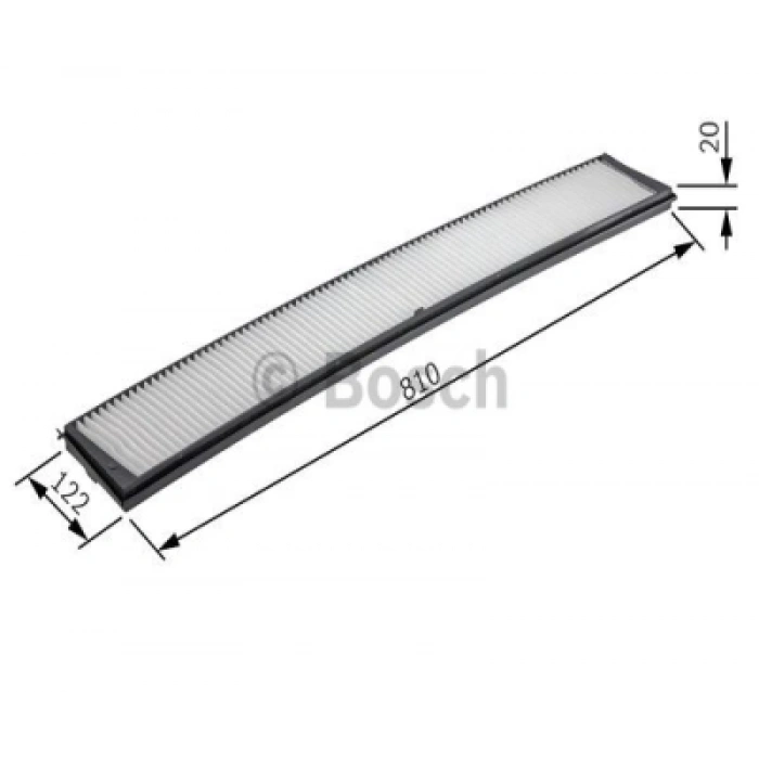 POLEN FILTRESI KARBONLU E81-E82-E87-E87 LCI -E90-E90 LCI-E91-E91 LCI-E92-E92 LCI-E93-E93 LCI-X1 E84 BM 05-15