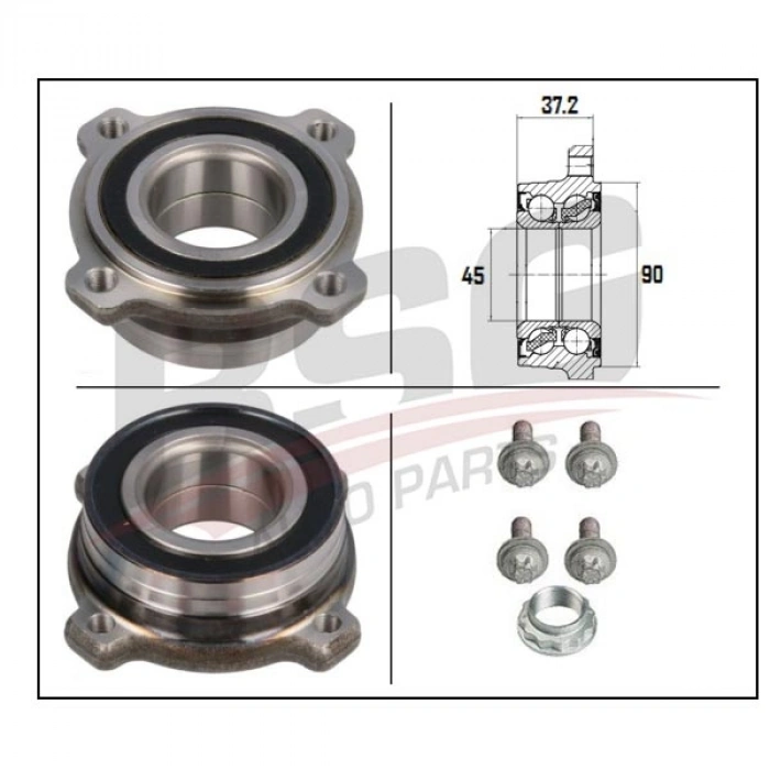 PORYA ARKA RULMANLI E39-E60-E60 LCI BM 96-10