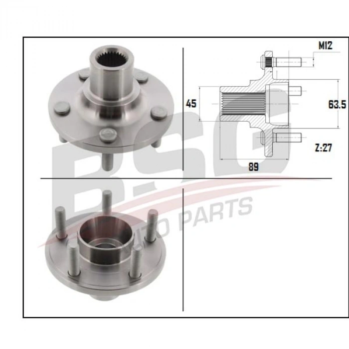 PORYA ÖN FOCUS/C-MAX/CONNECT BM 11-