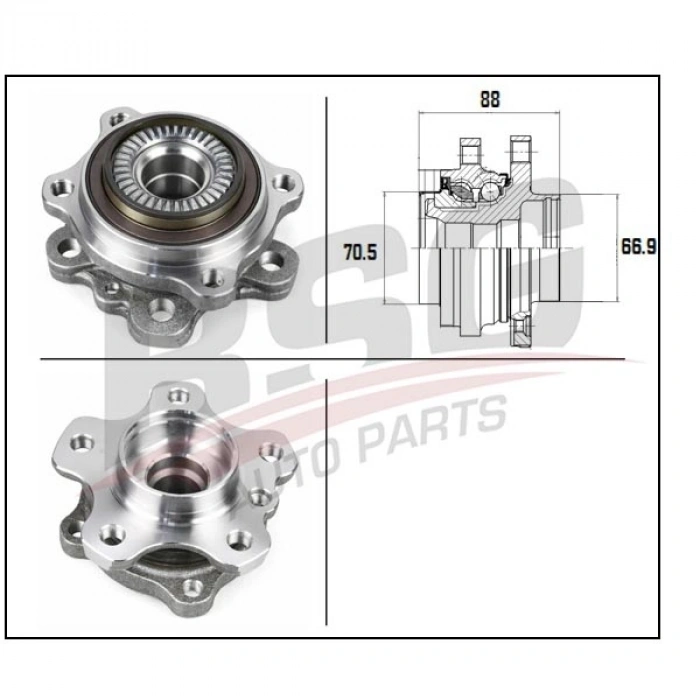 PORYA ON G30-G31-G38-6G32 GT-7G11-G12-8G15-X3 G01-X4 G02-X5 G05 dx-ix BM 17-