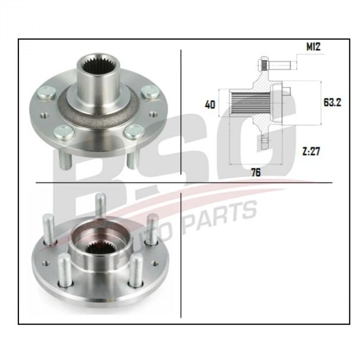 PORYA ÖN MONDEO BM 01-07