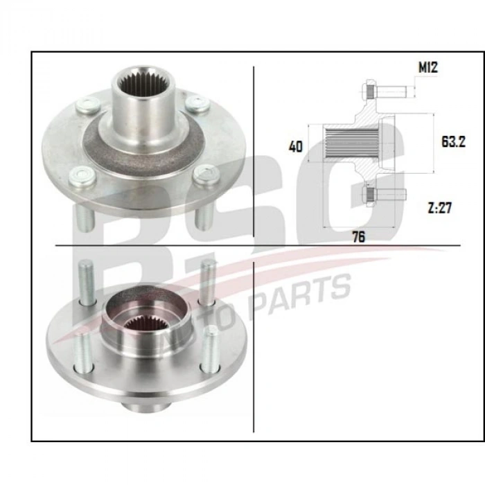PORYA ÖN MONDEO BM 93-