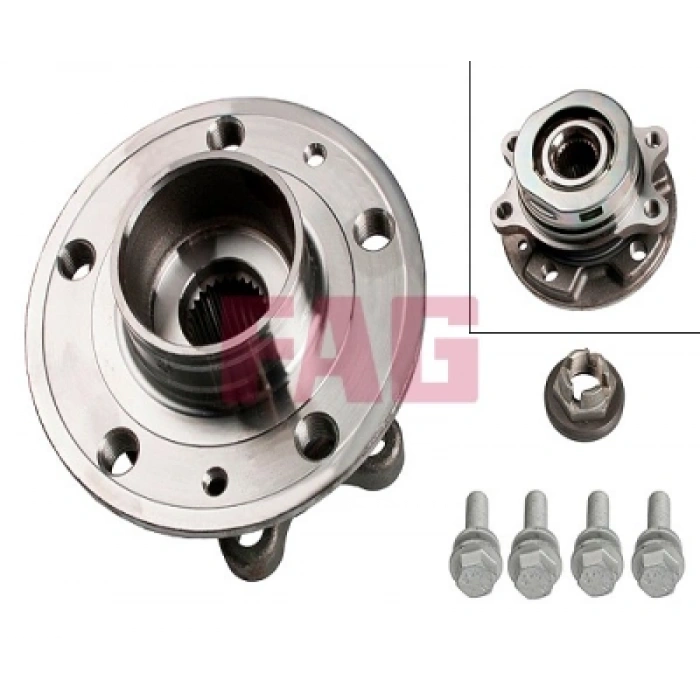 PORYA ÖN RULMANLI ABS SENSÖRLÜ SAG/SOL (5 BIJON) LAGUNA III/LATITUDE/TALISMAN BM 07-