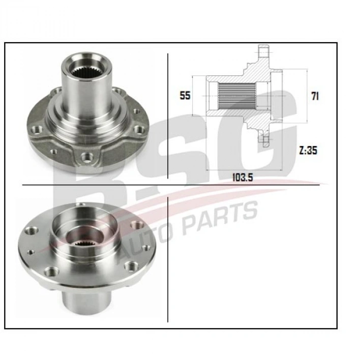 PORYA ÖN SAG/SOL 5 BIJON 15 JANT DUCATO III-BOXER III-JUMPER III BM 06-