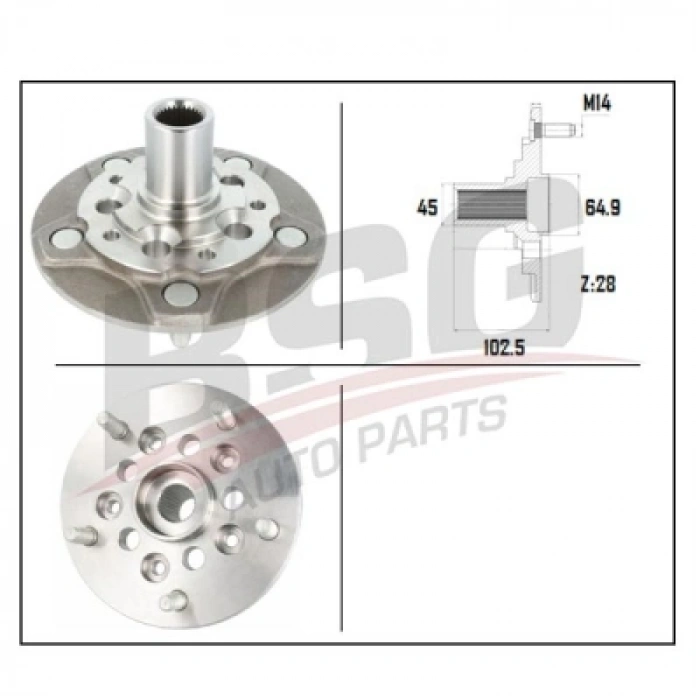 PORYA ÖN TEK TEKER TRANSIT V-347 BM 06-