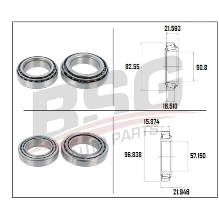 PORYA RULMANI ARKA (387AS/382A + ST5183) TRANSIT V-363 BM 14-