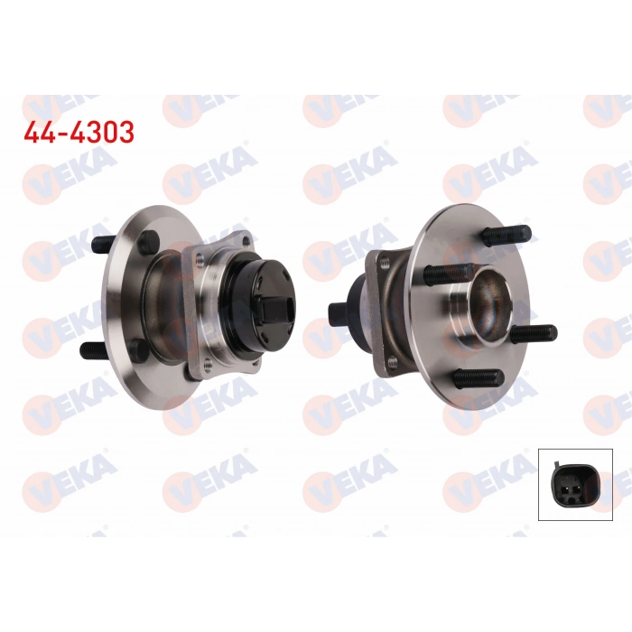 PORYA SOL-SAG ARKA RULMANLI TOYOTA COROLLA (_E12_) 1.4 D-4D 4 BIJON ABS SENSORLU 2002-2007