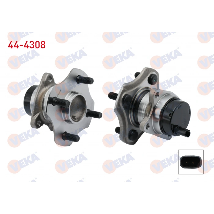 PORYA SOL-SAG ARKA RULMANLI TOYOTA YARIS (_CP10) 1.0i 4 BIJON ABS SENSORLU 1999-2005