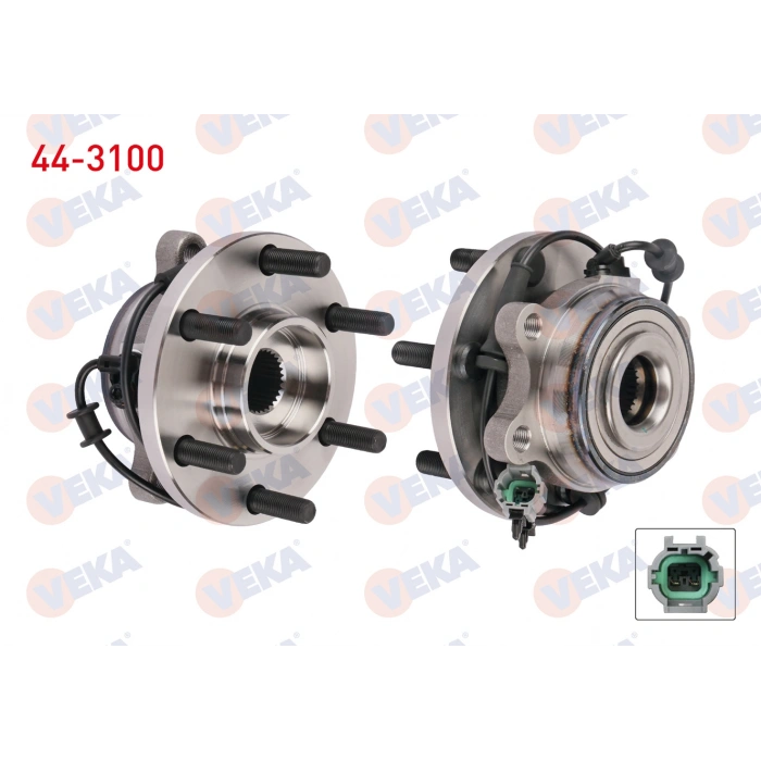 PORYA SOL-SAG ON 6 BJN RULMANLI ABSLI NISSAN NAVARA (D40) 2.5 DCI 4WD 2005-2015 / PATHFINDER (R51) 2.5 DCI 4WD 2005-