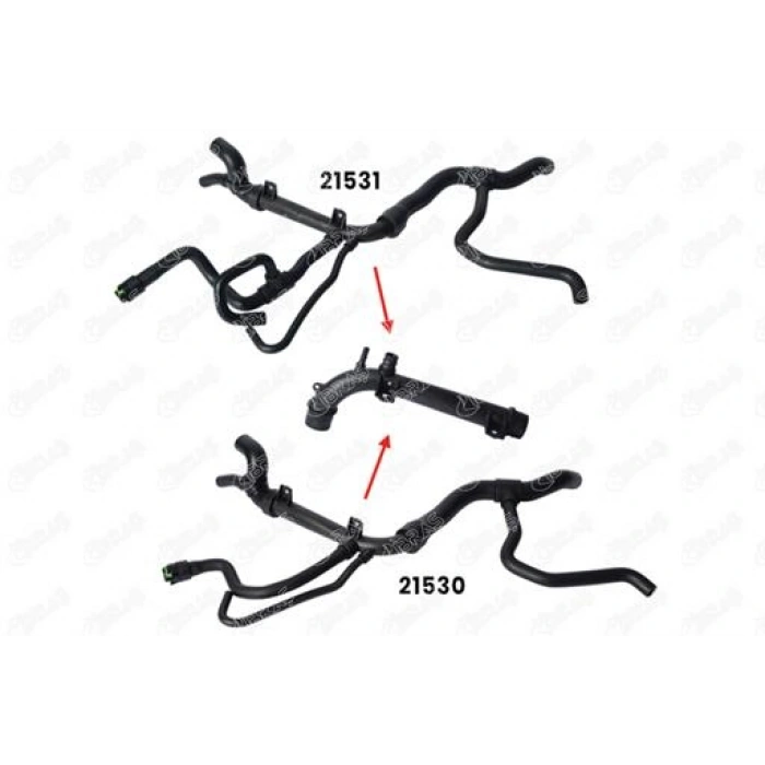RADYATÖR HORTUMU VECTRA B X20XEV 96-02