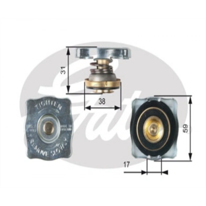 RADYATÖR KAPAGI DUCATO I-LADA NIVA 1,9 94-