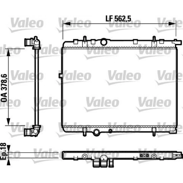 RADYATÖR PEUGEOT CITROEN