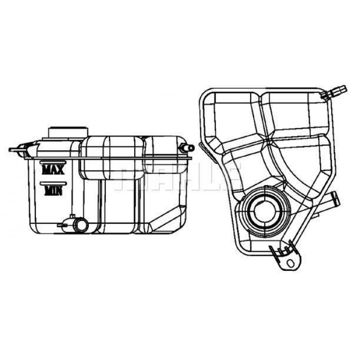 RADYATÖR YEDEK SU BİDONU TRANSPORTER T5-T6
