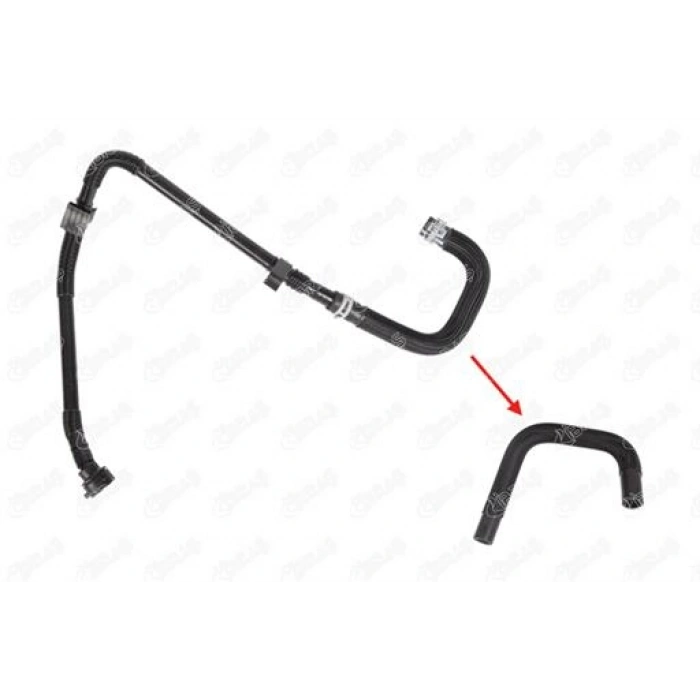 RADYATÖR YEDEK SU DEPO HORTUMU PARTNER TEPEE 1.6 HDI 08-