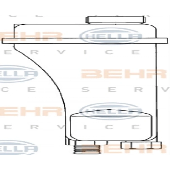 RADYATÖR YEDEK SU DEPOSU E36-39-38 M52 90-